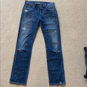 Citizens of Humanity button fly boyfriend jean